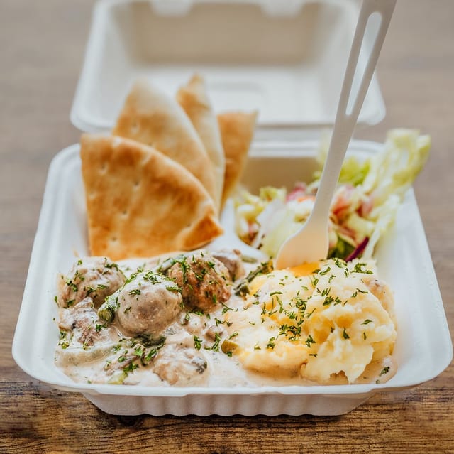 Meatball Stroganoff.